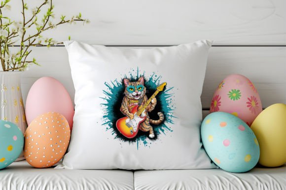 Download Rockstar Cat Clipart - Rockstar Collection