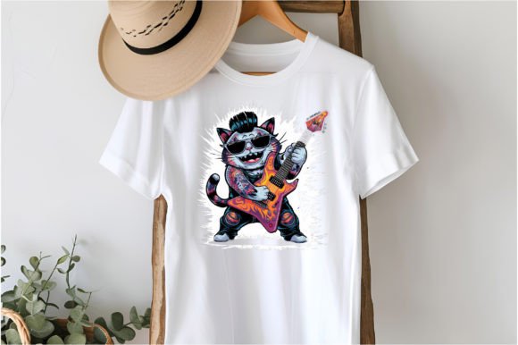 Download Rockstar Cat Clipart PNG Design - Rockstar Collection