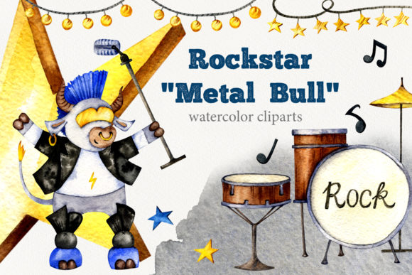 Download Rockstar "Metal Bull" - Rockstar Collection