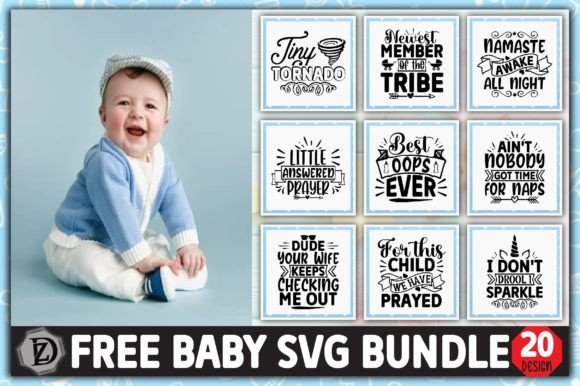 Download Free Baby SVG Bundle - Premium Resources