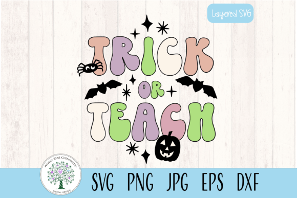 Download Retro Trick or Teach Halloween Shirt Svg - Halloween shirt svg Collection