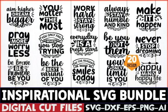 Download Inspirational SVG Bundle - Premium Bundle